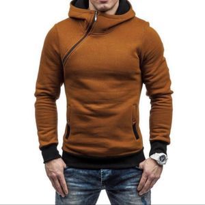 🎉HP 🎉Oblique Zipper Slim Fit Hoodie